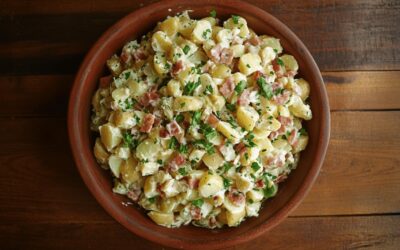 Découvrez la vraie salade de pommes de terre allemande version végétarienne